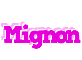 Mignon rumba logo