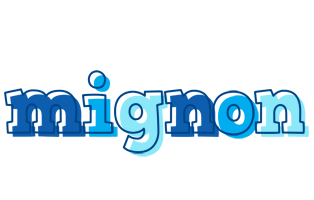 Mignon sailor logo