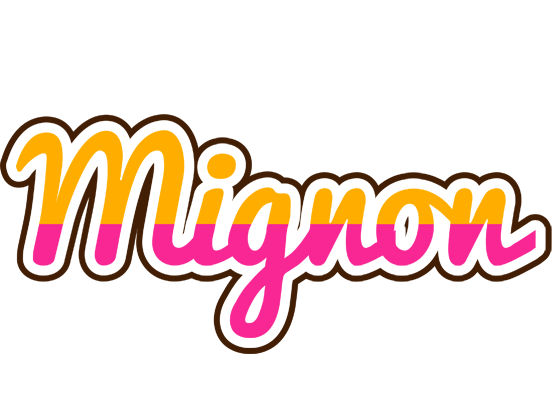 Mignon smoothie logo