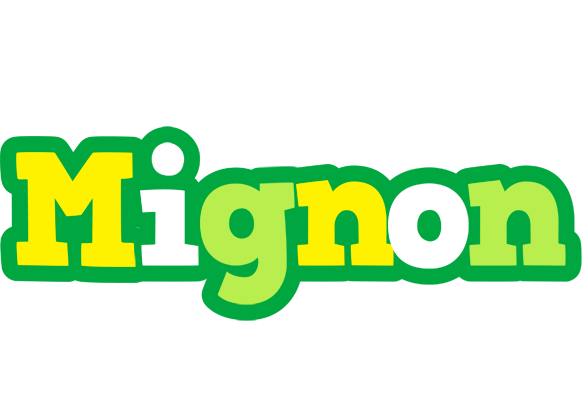 Mignon soccer logo