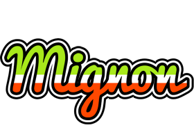 Mignon superfun logo