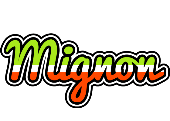 Mignon superfun logo