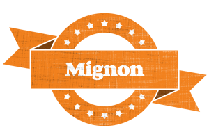 Mignon victory logo