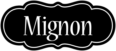 Mignon welcome logo