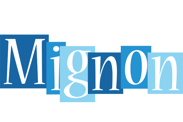 Mignon winter logo