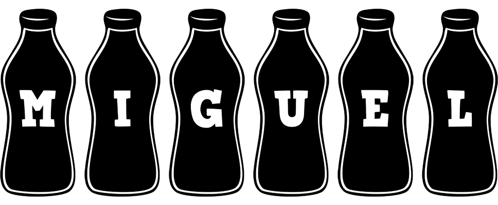 Miguel bottle logo