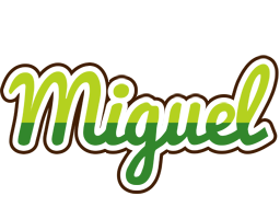 Miguel golfing logo