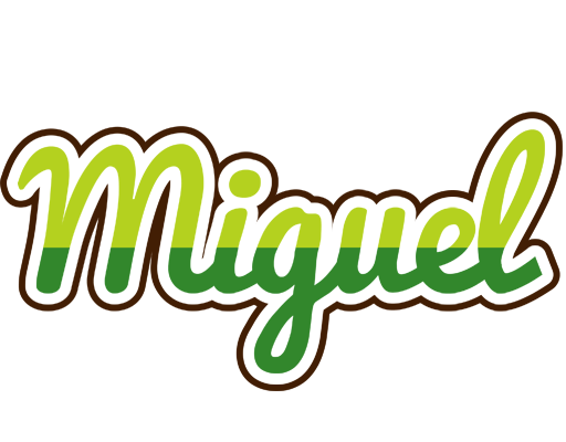 Miguel golfing logo