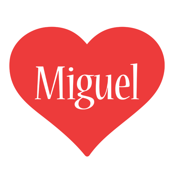 Miguel love logo