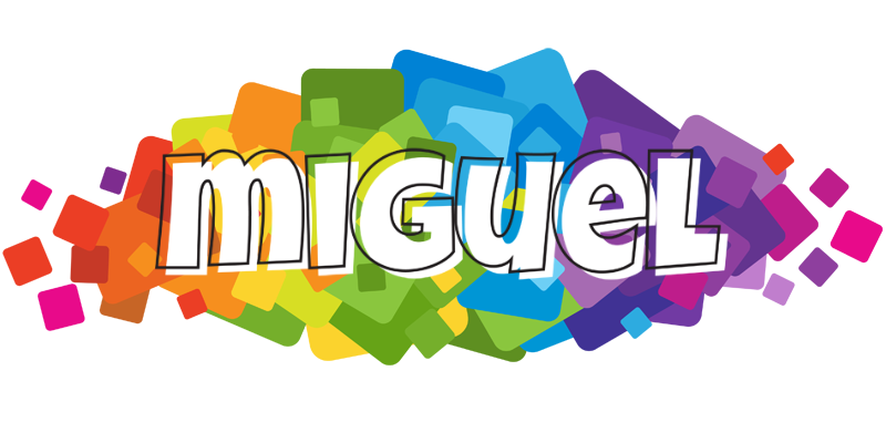 Miguel pixels logo