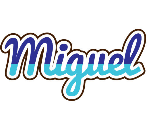 Miguel raining logo
