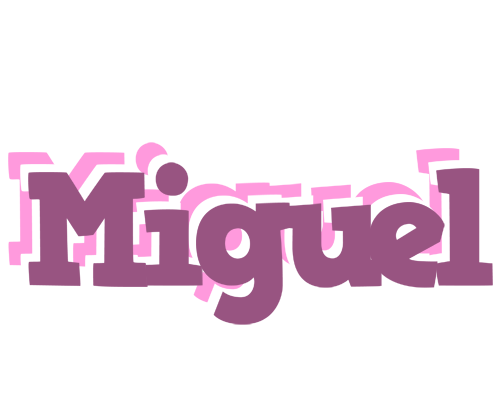Miguel relaxing logo