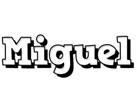 Miguel snowing logo