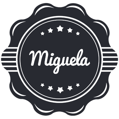 Miguela badge logo
