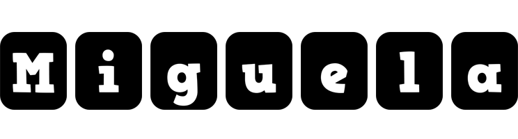 Miguela box logo