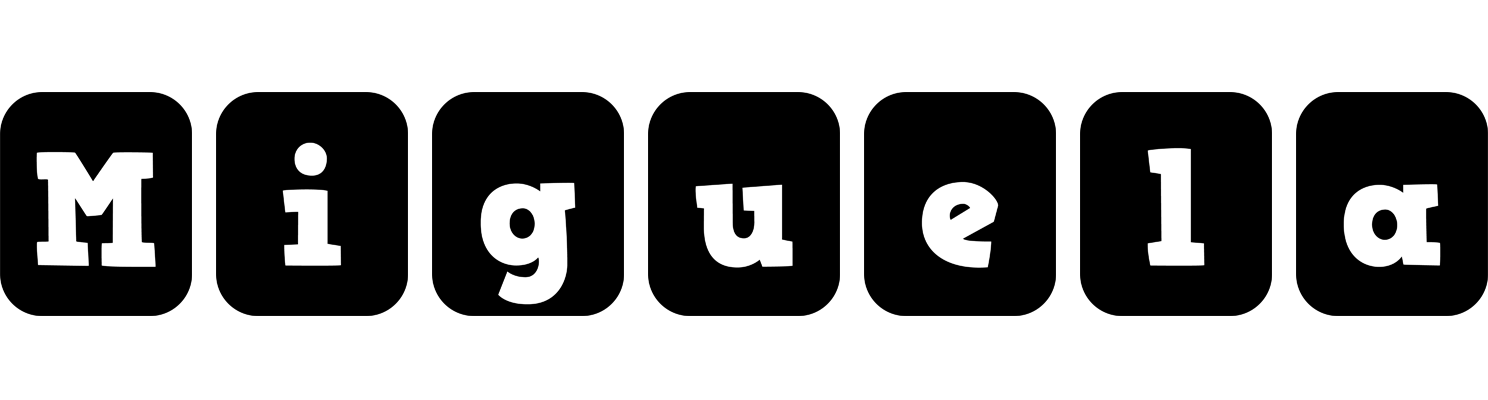 Miguela box logo