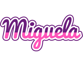 Miguela cheerful logo