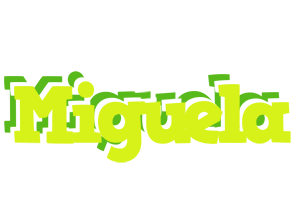 Miguela citrus logo