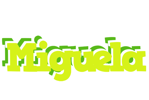 Miguela citrus logo