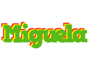 Miguela crocodile logo