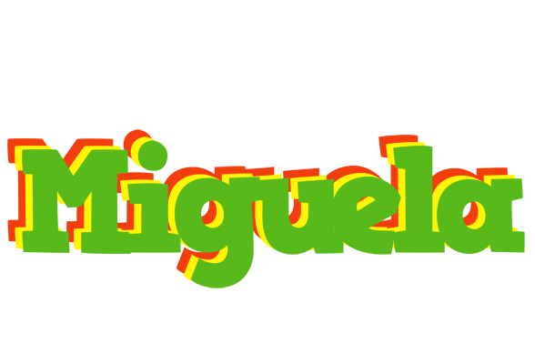 Miguela crocodile logo
