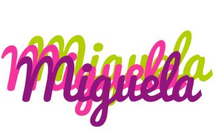 Miguela flowers logo