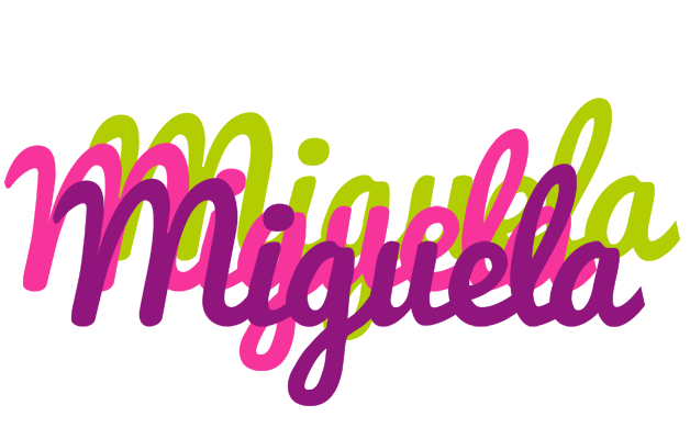 Miguela flowers logo