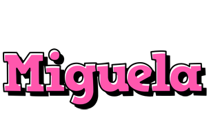 Miguela girlish logo