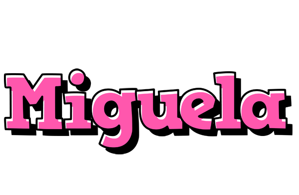 Miguela girlish logo