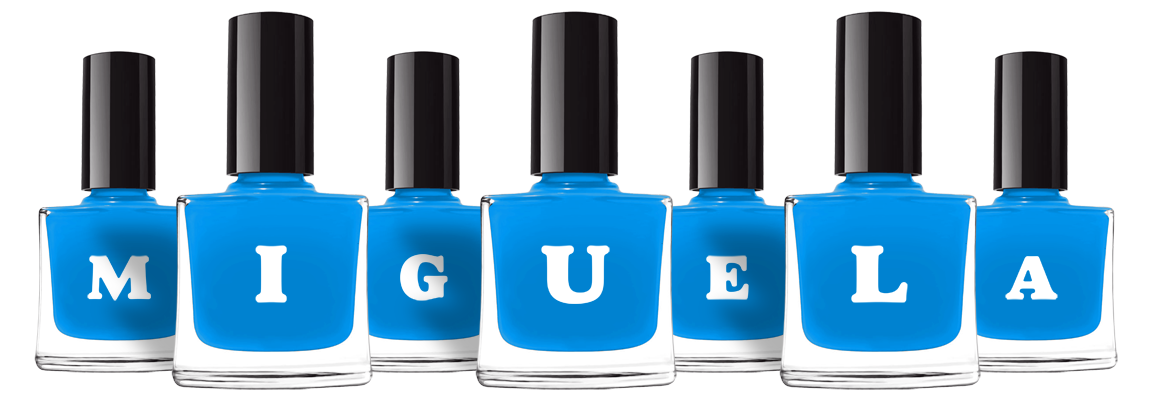 Miguela glossy logo