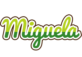 Miguela golfing logo