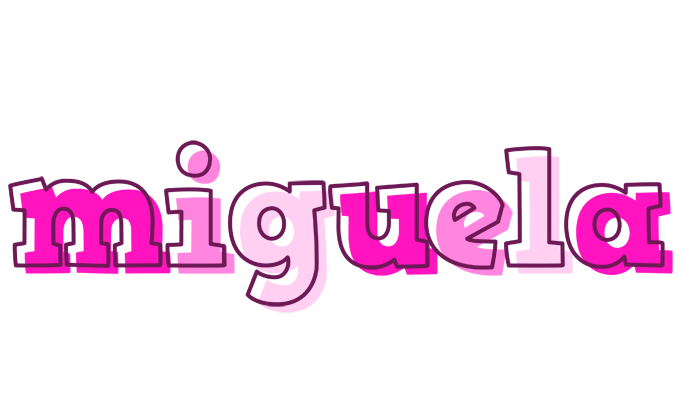 Miguela hello logo