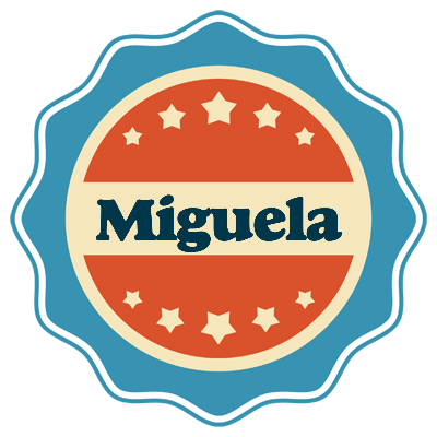 Miguela labels logo