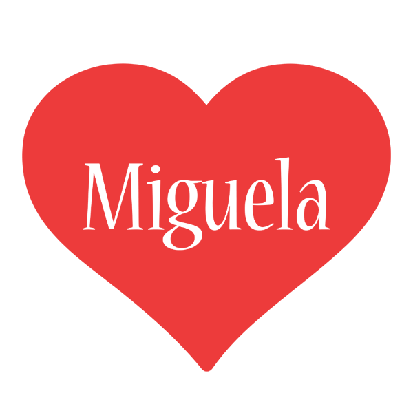 Miguela love logo