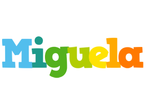 Miguela rainbows logo