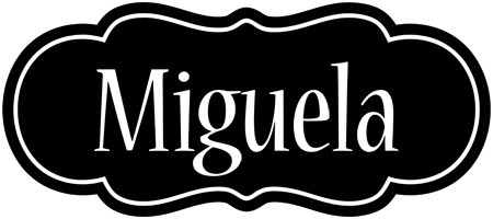 Miguela welcome logo