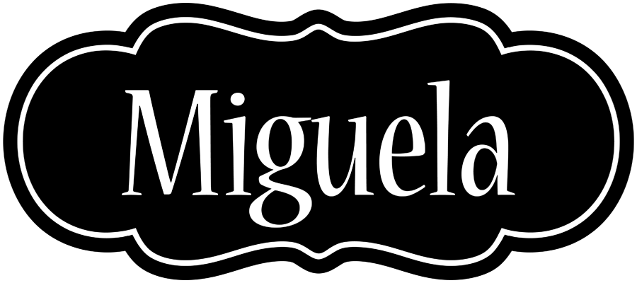 Miguela welcome logo