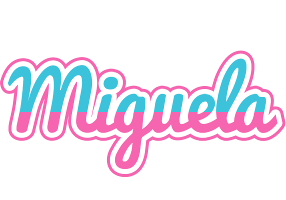 Miguela woman logo