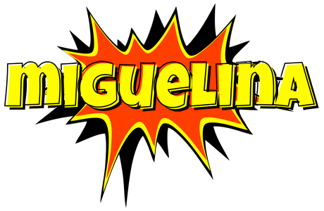 Miguelina bazinga logo