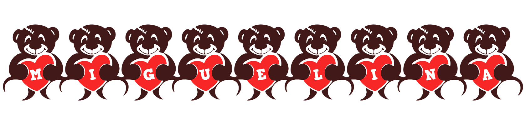 Miguelina bear logo