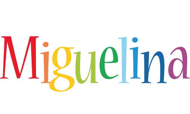 Miguelina birthday logo