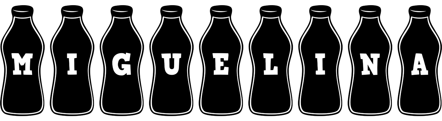 Miguelina bottle logo