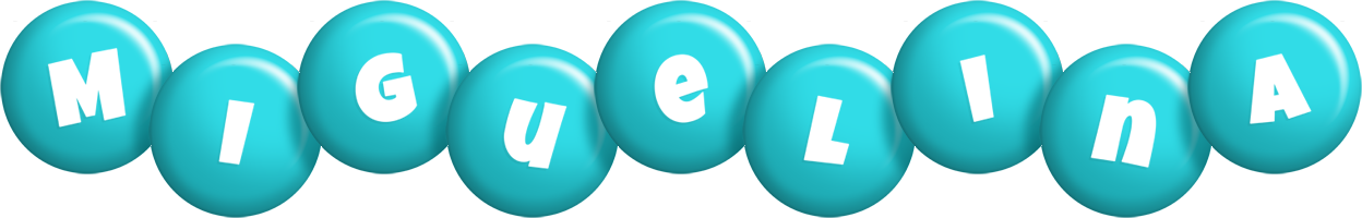 Miguelina candy-azur logo