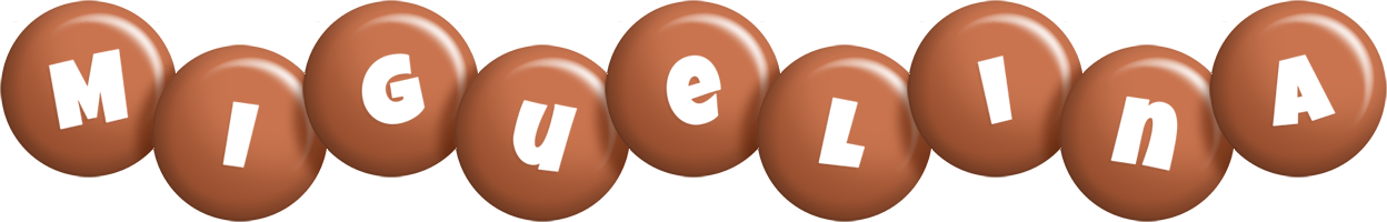 Miguelina candy-brown logo
