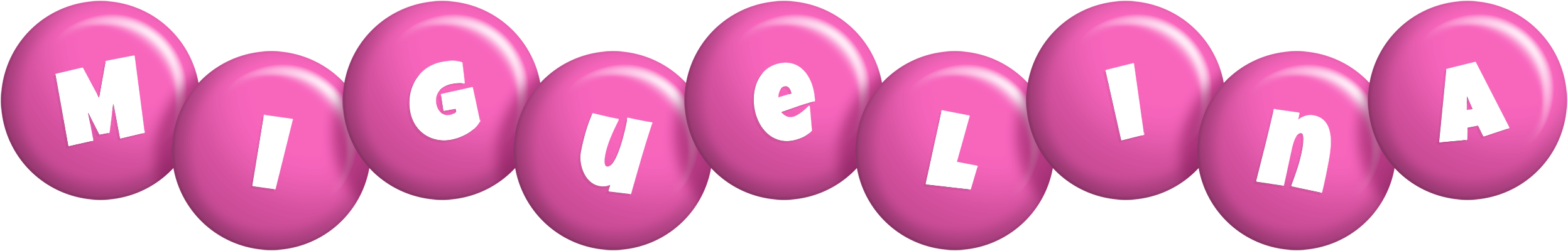 Miguelina candy-pink logo