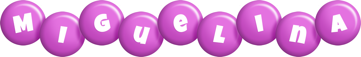 Miguelina candy-purple logo
