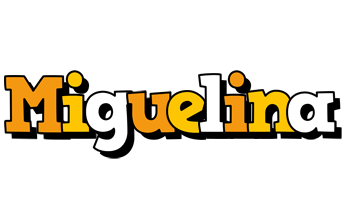 Miguelina cartoon logo