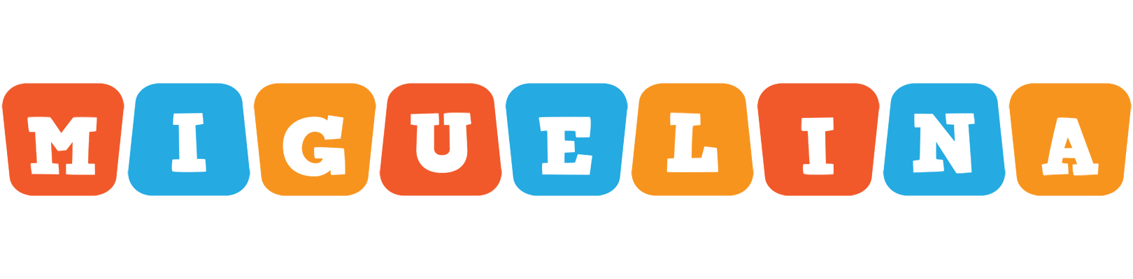 Miguelina comics logo