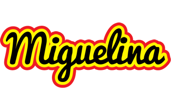 Miguelina flaming logo