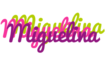 Miguelina flowers logo